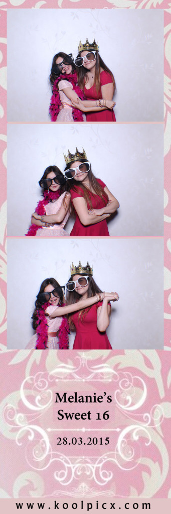 Toronto Sweet 16 Photo Booth